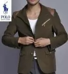 veste polo hommes nouveau pas cher style tirette mode brun r